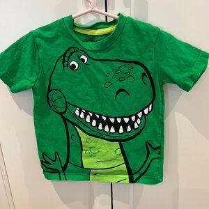 Toy Story Green Dinosaur Kids T-Shirt 2t